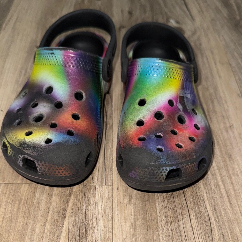 CROCS Kids Multicolor Clogs